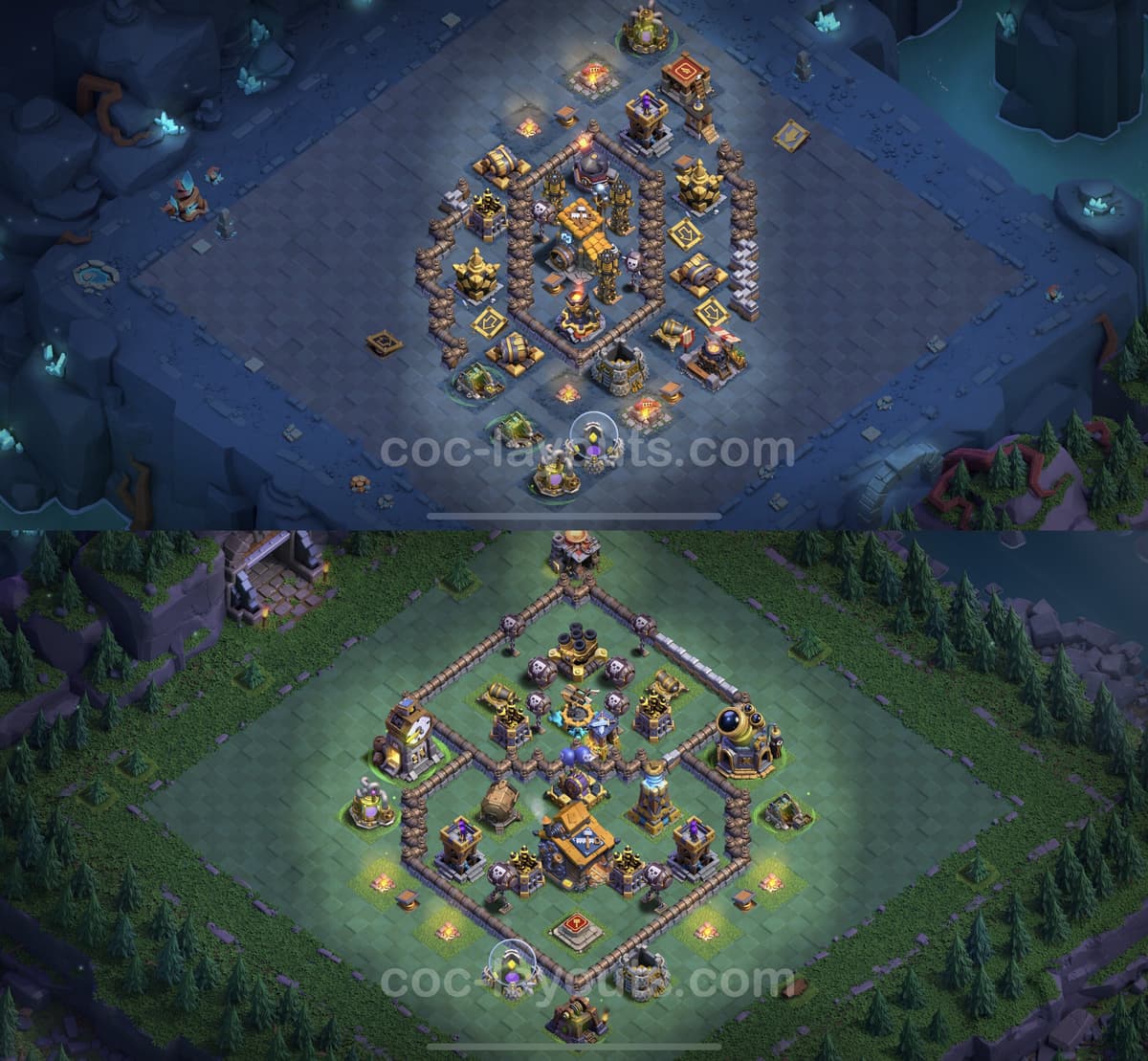BH10 Versus Village Layout – Anti Everything Ranked Design CoC 2026