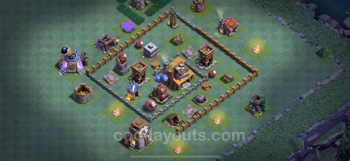 Best BH4 Builder Hall Base – Anti Everything Plan Season 2026