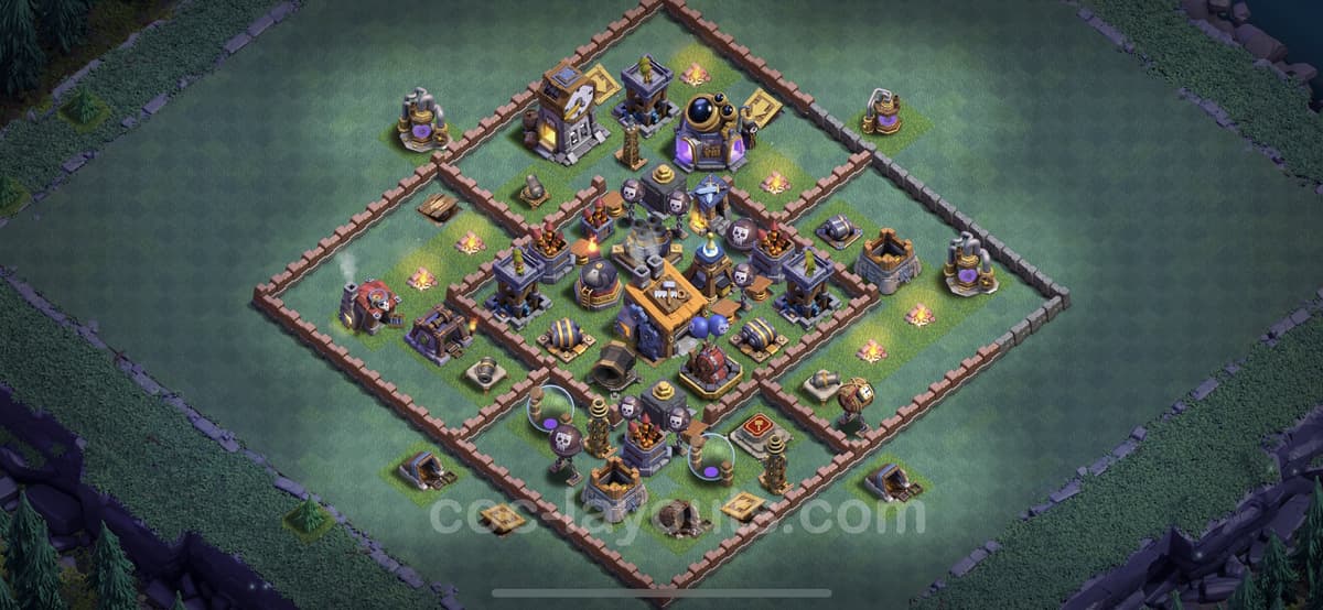 Meta BH8 Versus Base – Top Ranked Layout Updated CoC 2026