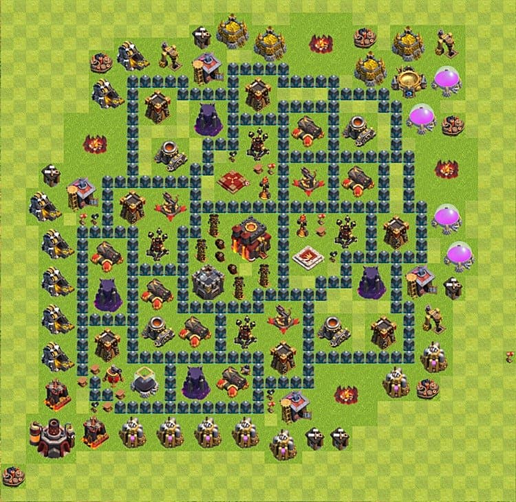 TH10 Trophy Base Blueprint β Trophy Pushing Edition 2026