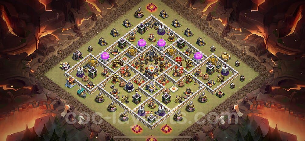 Anti Air Layout for TH11 – Proven War Base Updated 2026
