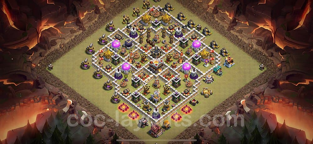 Hybrid Base Layout TH11 – Hybrid Defense Defensive Strategy Season 2026