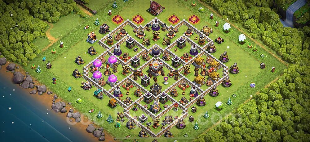 TH11 Anti 2-Star Base – Award-Winning Farming Layout 2026