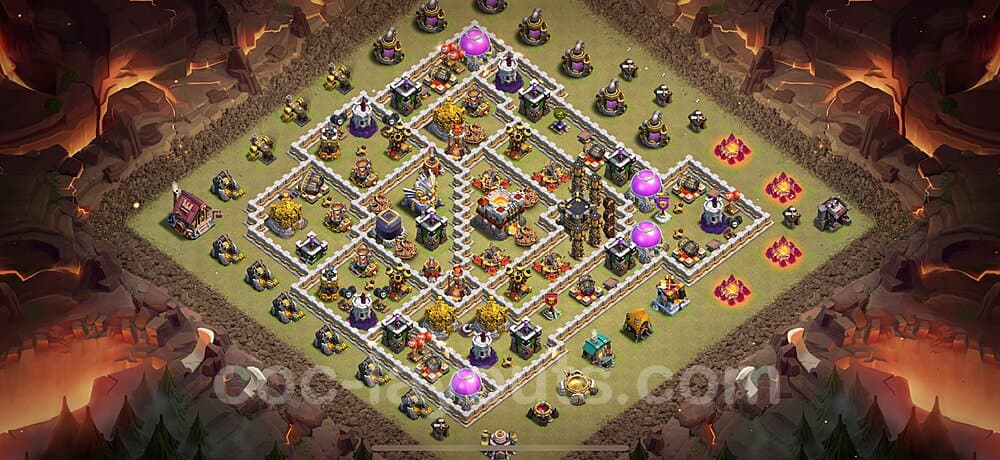 TH11 Anti Air War Layout – Copy Link Included Updated 2026