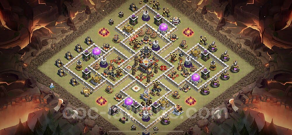 TH11 Base with Copy Link – Anti Air War Layout 2026