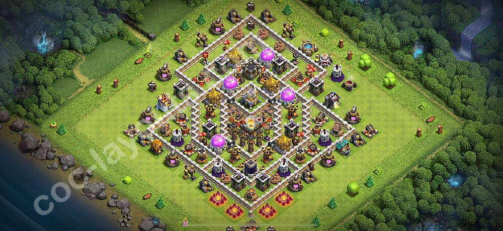 TH11 Trophy Pushing Base – Competitive Trophy Layout Updated 2026
