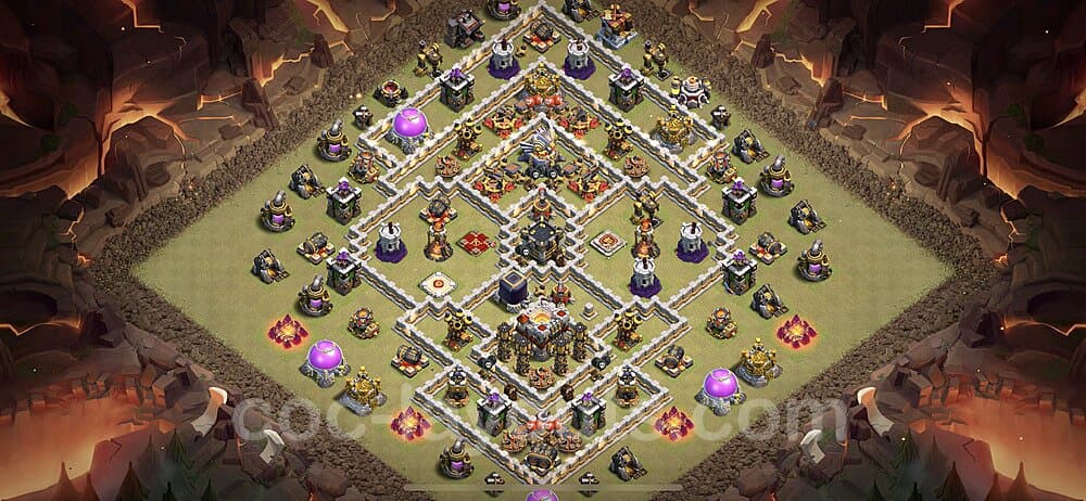 TH11 War Layout – Anti 3-Star Strategy & Base Link 2026