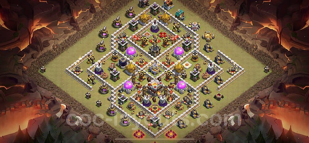 Top Rated TH11 Base – Anti 3-Star War Design CoC 2026