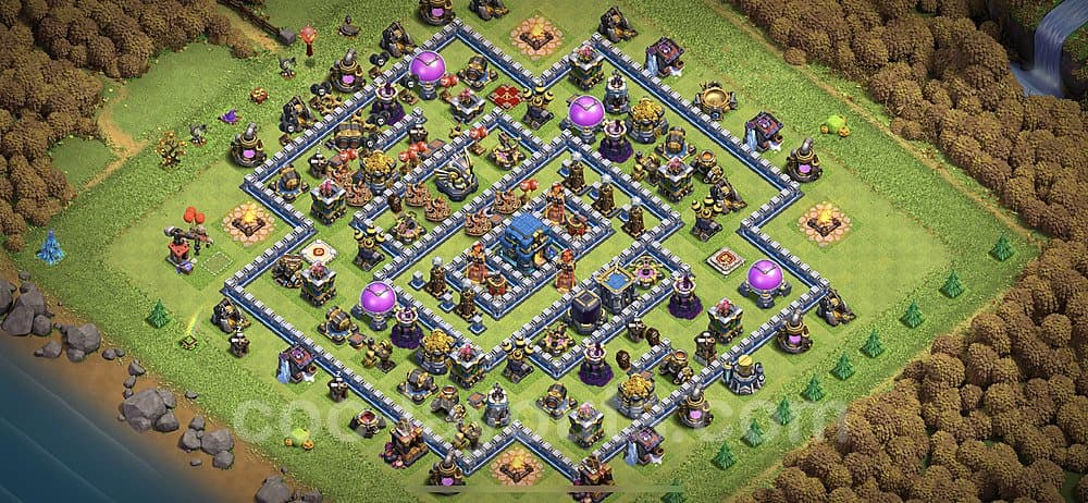 Anti 3-Star Hybrid Base for TH12 – Instant Copy Link 2026