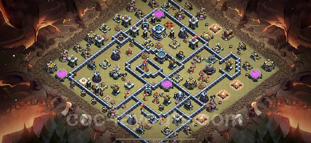 Best TH13 War Base β Anti Everything Plan Updated 2026