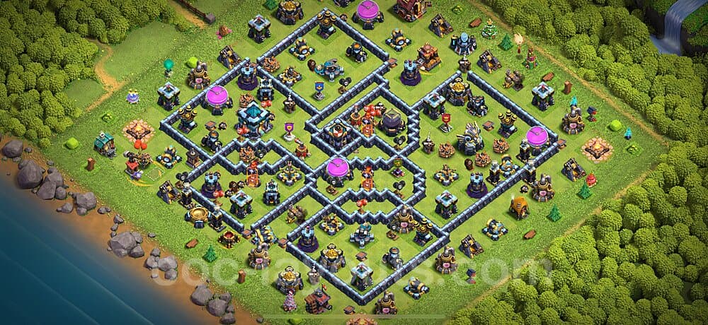 Pro TH13 War Design – Anti Everything Base Link 2025