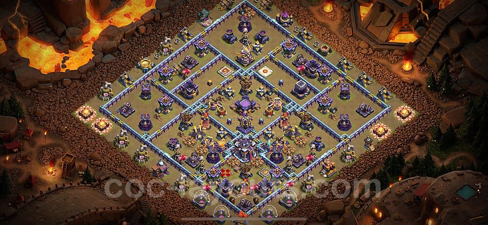 Ranked TH15 War Base – Anti Air with Link CoC 2026