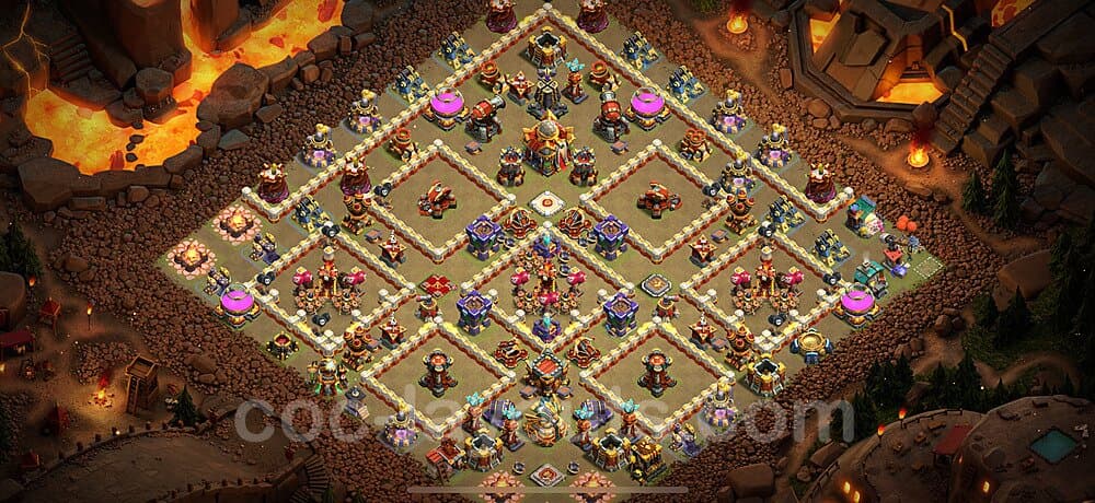 TH16 Base with Copy Link – Anti Everything War Layout Season 2026