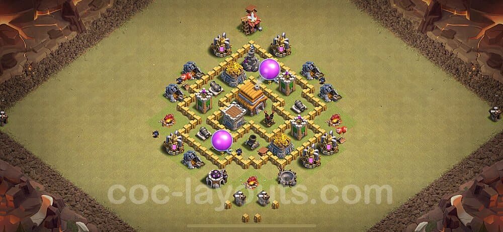 TH5 Hybrid Layout – Anti Everything Strategy & Base Link Season 2026