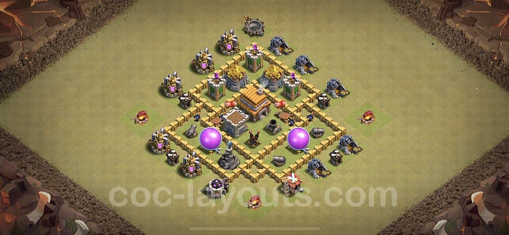 Top Rated TH5 Base – Hybrid Defense Hybrid Design Season 2026