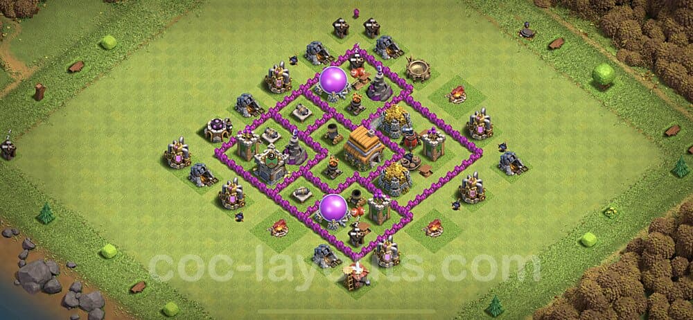 Resource Protection Hybrid Base for TH6 β Instant Copy Link CoC 2026