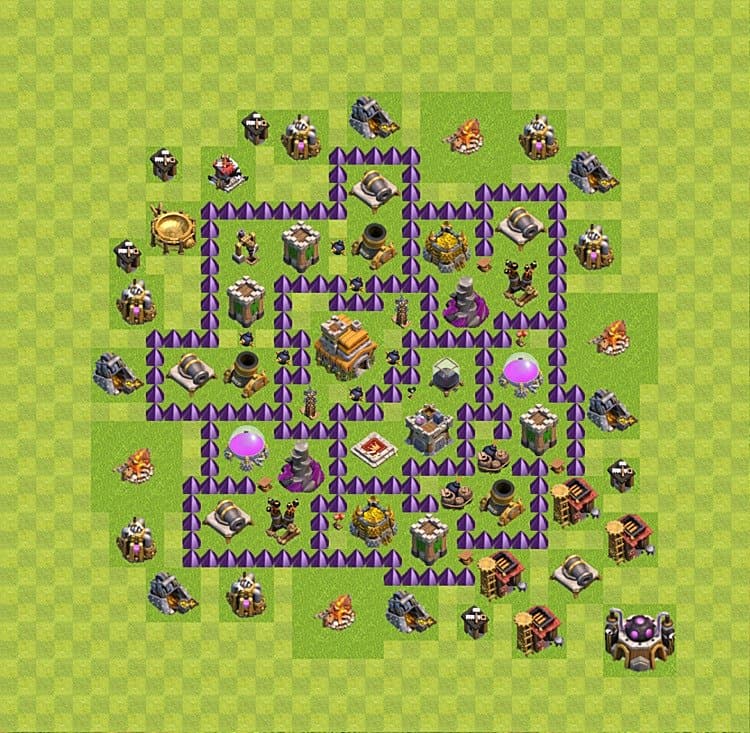 TH7 Trophy Base with Link – Trophy Pushing Layout Updated 2026