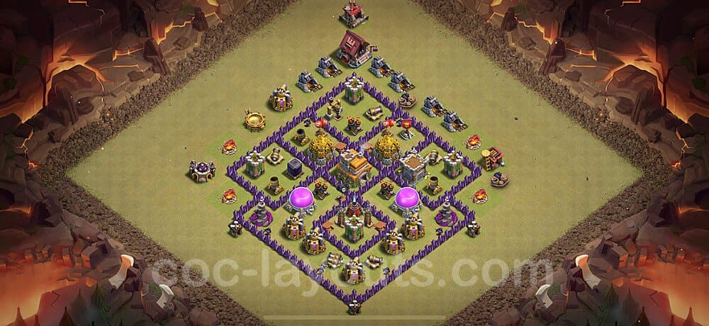 Top Rated TH7 Base – Hybrid Defense Hybrid Design 2026