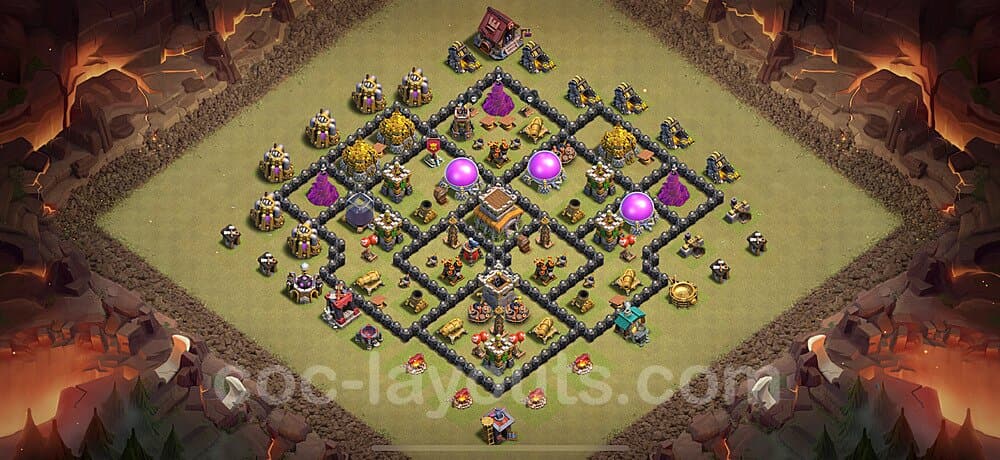 TH8 Anti Everything Base – Award-Winning War Layout 2025