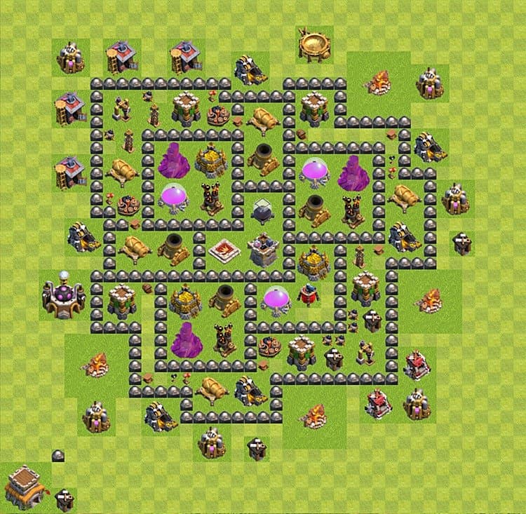 Top Rated TH8 Base β Resource Protection Farming Design Updated 2026
