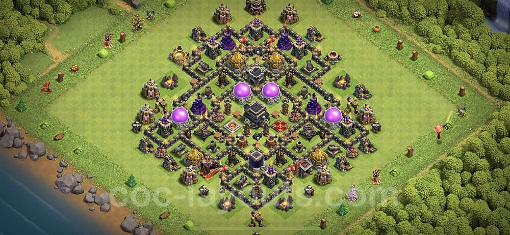 Meta TH9 Hybrid Base β Anti 3-Star Updated 2026